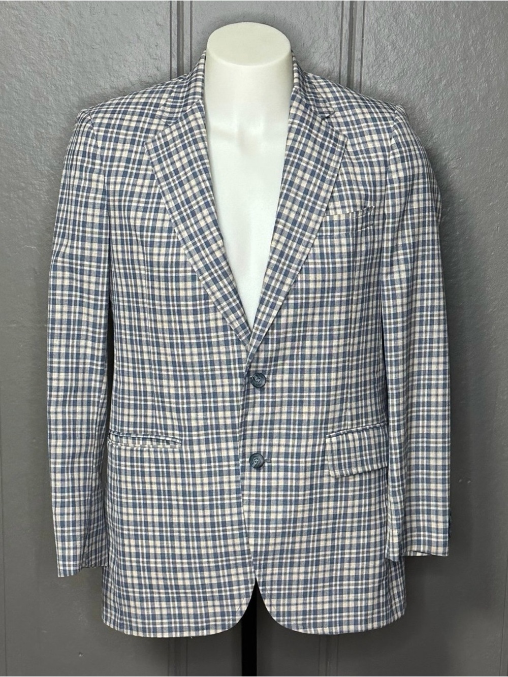 Vintage Hardwick Clothes Tartan Plaid Sport Coat